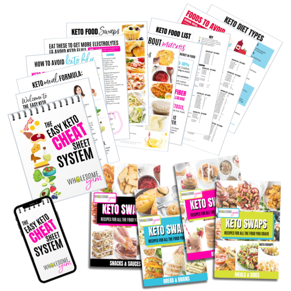 Keto Cheat Sheet System - printable pdf's and ebooks
